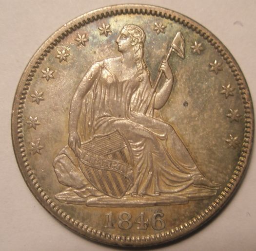 1846-Seated-Liberty-Half-Dollar-Med-Date-For-Grading