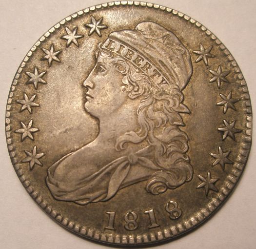 1818-Capped-Bust-Half-Dollar-For-Grading!!