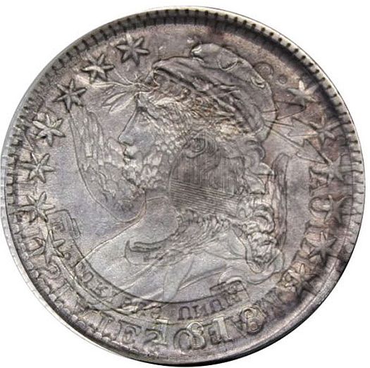 1818-Capped-Bust-Half-Dollar-With-Obverse-Die-Clash