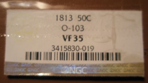 1813-Capped-Bust-Half-Dollar-For-Grading