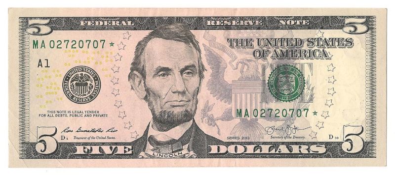 5-Dollar-Star-Note-With-Interesting-Sn