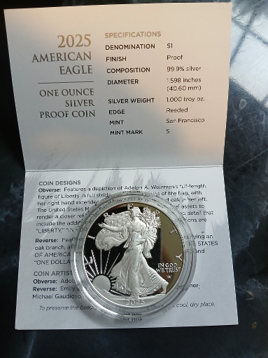 United-States-Mint-2025-S-American-Eagle-One-Ounce-Silver-Proof-Coin-Available-September-23