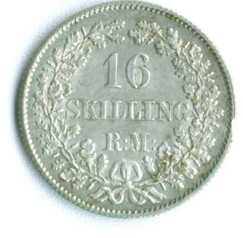 16-Skilling-1857-Denmark