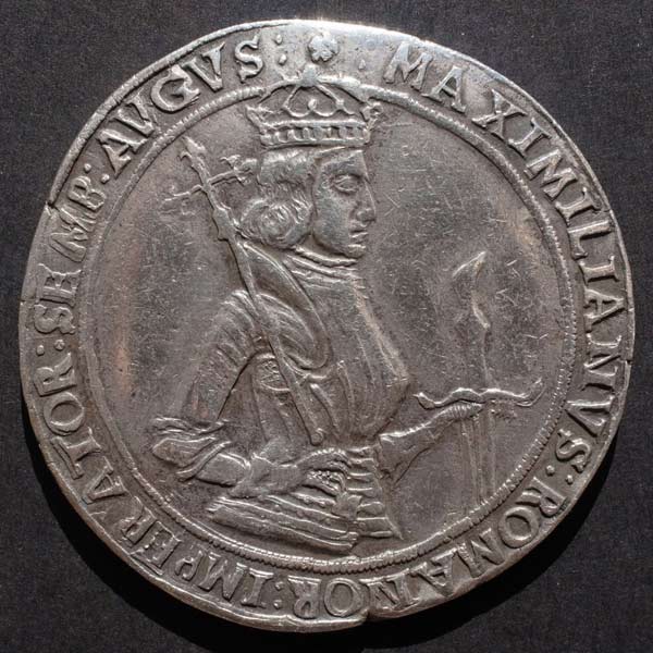 Habsburg-King-Maximilian-I-1486-1519-Guldiner-Hall-Tyrol