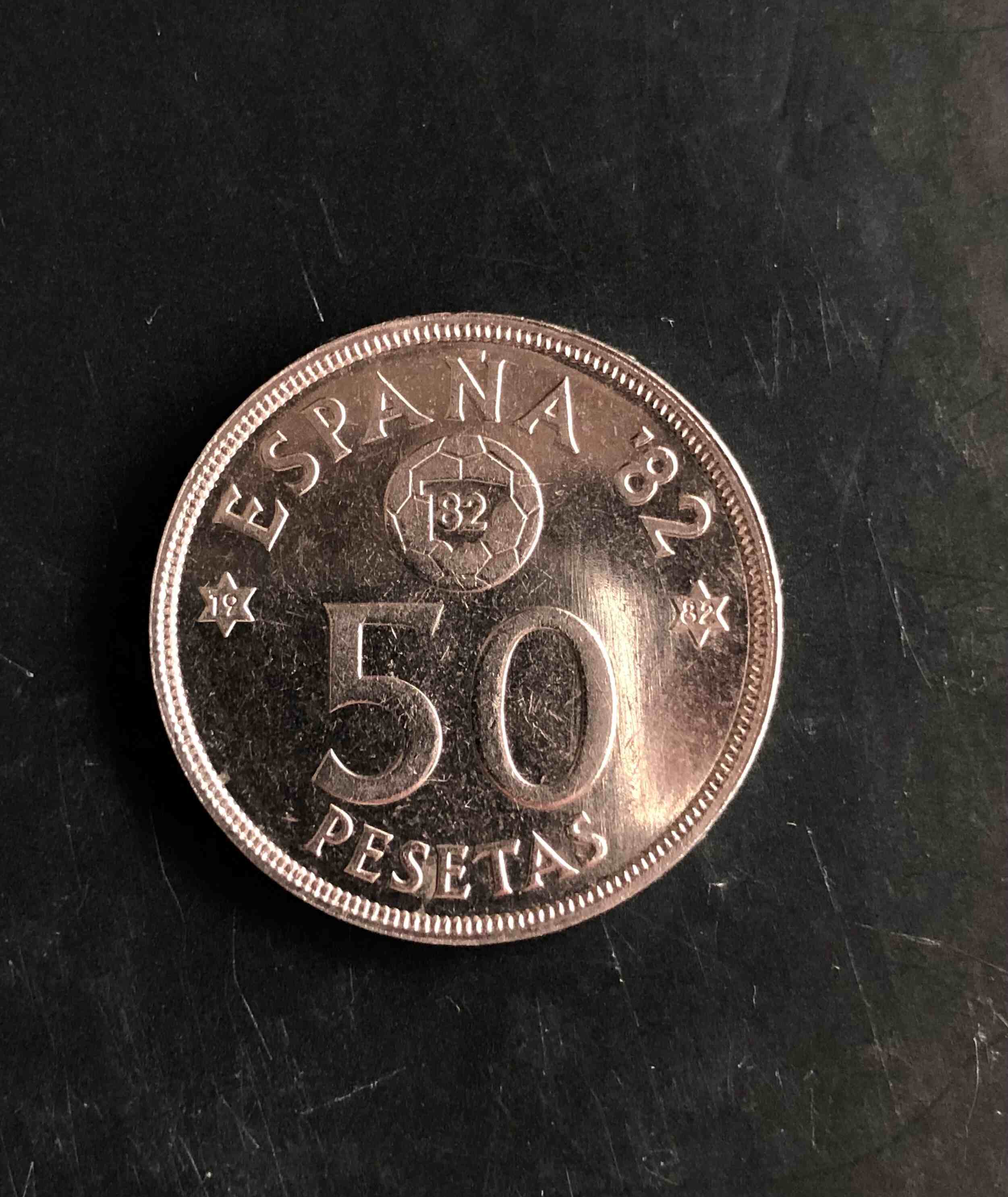 Espana-Pesetas-1982-Double-Die