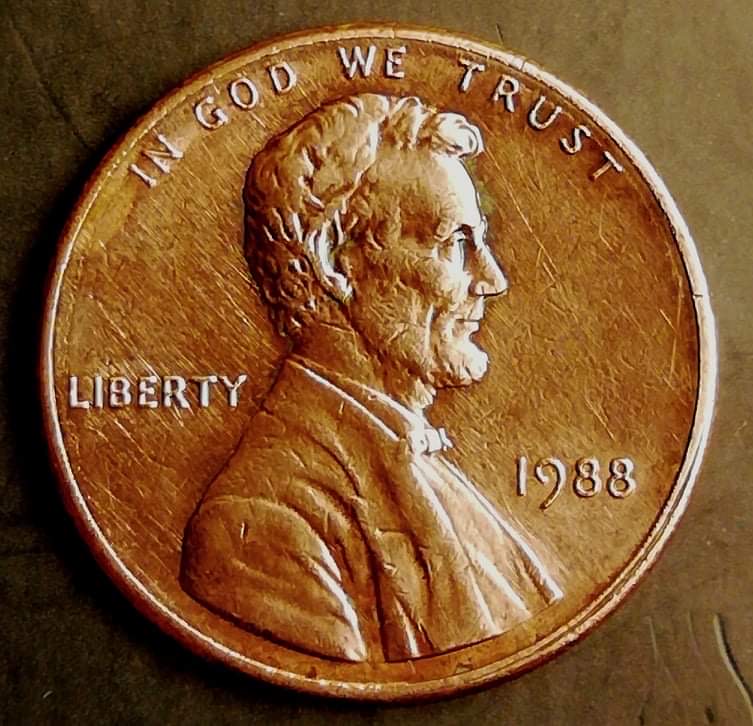 Lincoln-One-Cent-1988-Coin-Defect