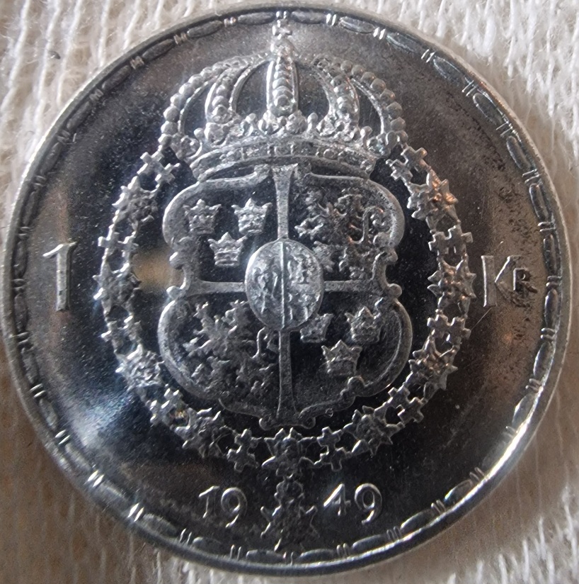 Krona-1949-Sweden-PL-For-Share-And-Care