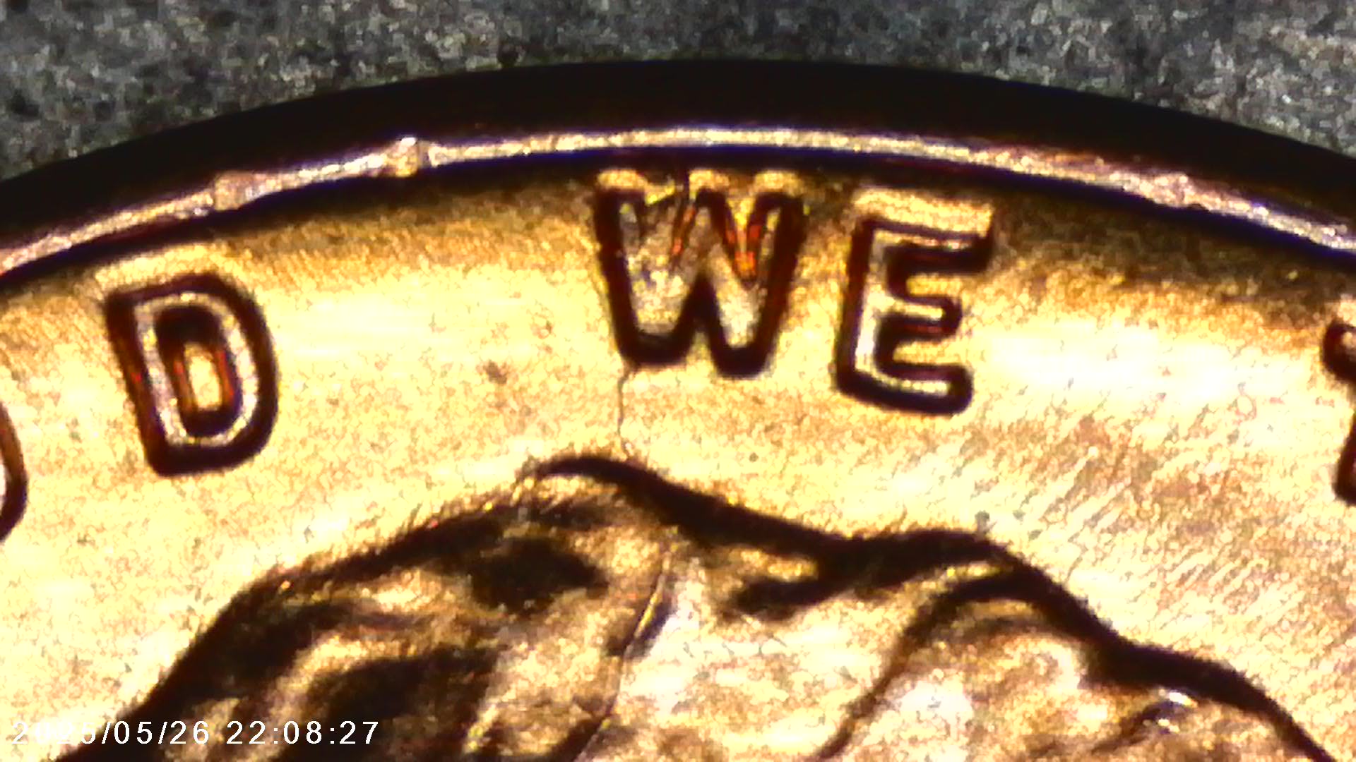 1958-D-Lincoln-Wheat-Cent---Die-Crack/Spiked-Head-In-