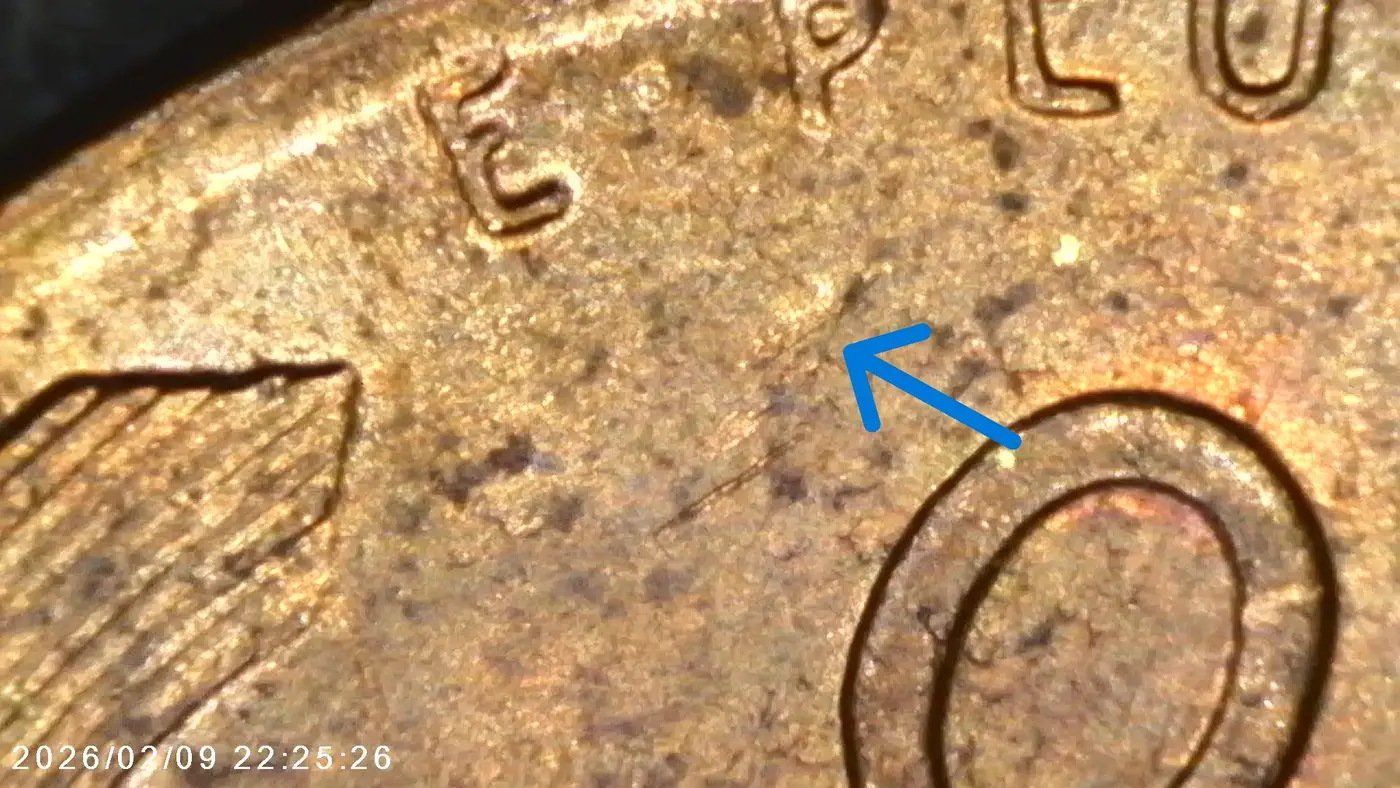 1953-D-Wheat-Penny-1c---Die-Clash-/-Die-Gouge?-PMD?