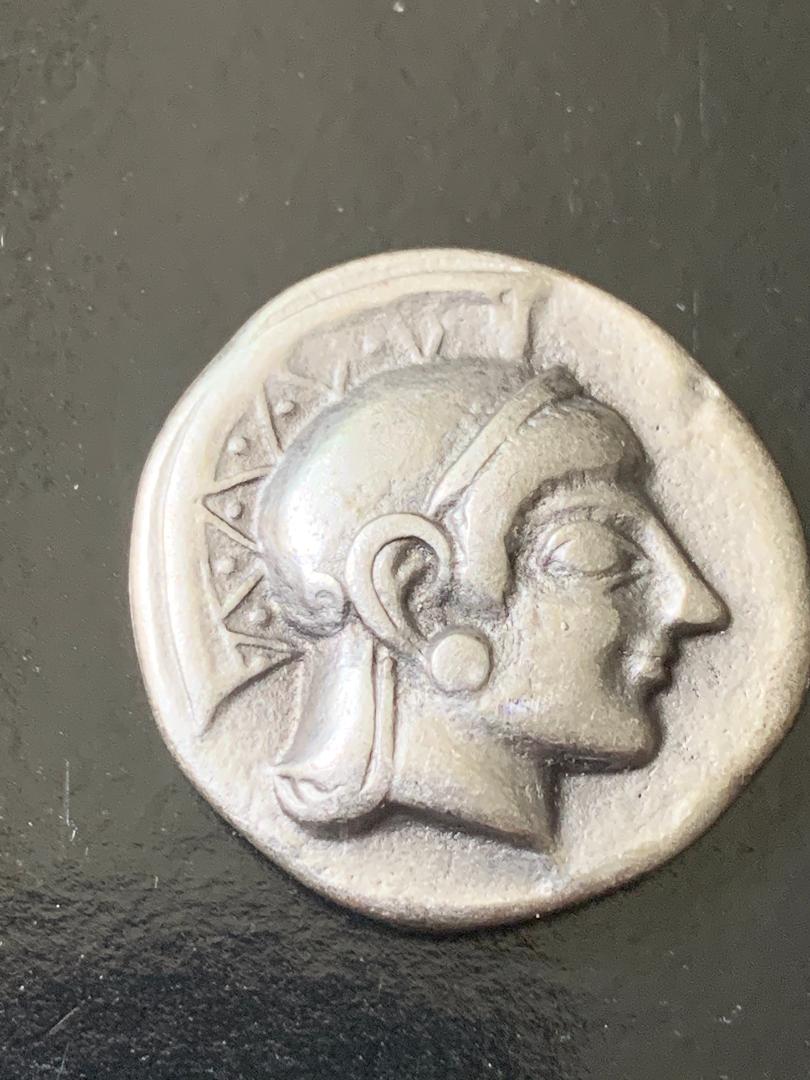 Ancient-Greek-Silver-Coin-6.8gr-22.2mm