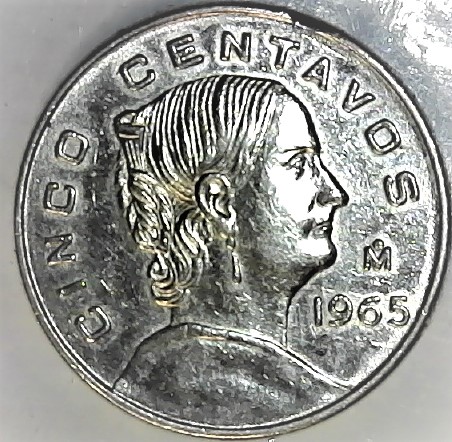 1965-Mexican-5-Centavo-Coin,-Error-Or-Not-An-Error