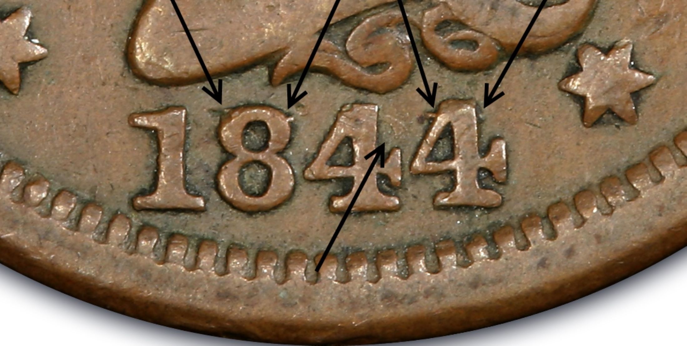 1844/81-1c,-BN-Regular-Strike