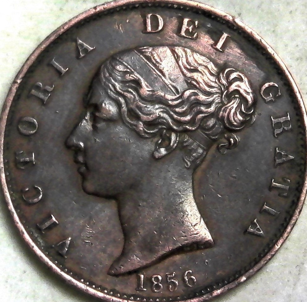 1856-Half-Penny-With-Doubling