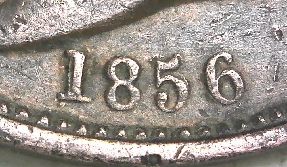 1856-Half-Penny-With-Doubling