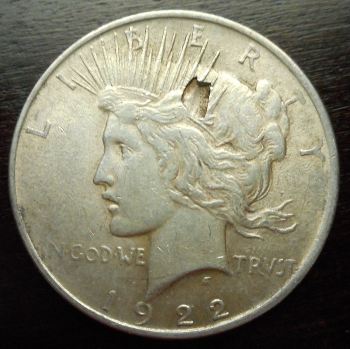 1922-Peace-Dollar-PMD-Or-Planchet-Flaw?