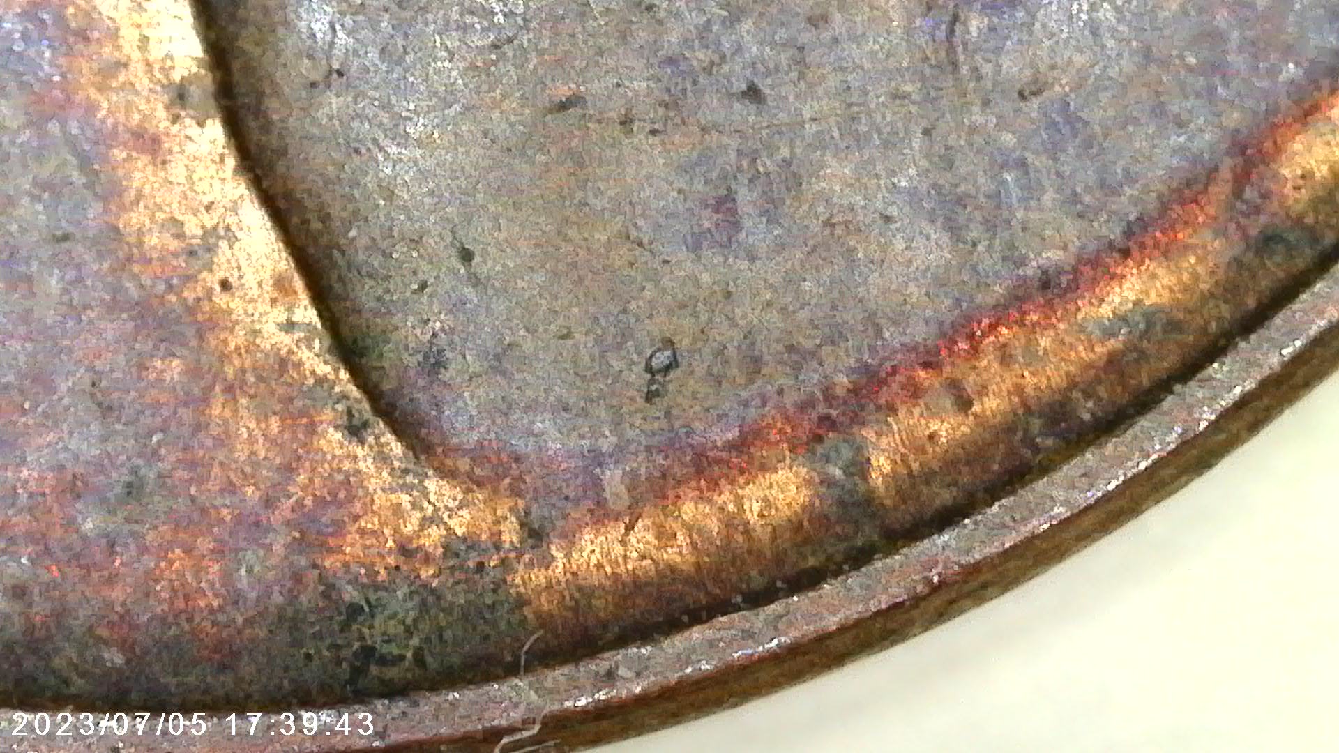 1955-D-Lincoln-Cent-No-VDB,-Filled-First-5,-Die-Break-Reverse
