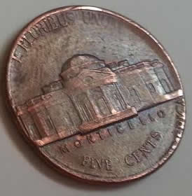 Error-Coin---1995-Wrong-Planchet-Nickel-On-Penny-Planchet