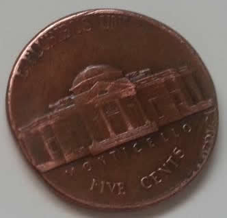 Error-Coin---1995-Wrong-Planchet-Nickel-On-Penny-Planchet
