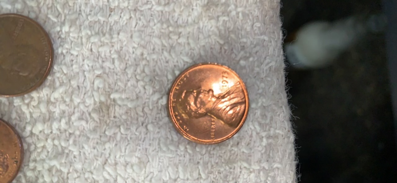Need-Help-Thanks-1973-Penny-No-Scratches-And-Satin.