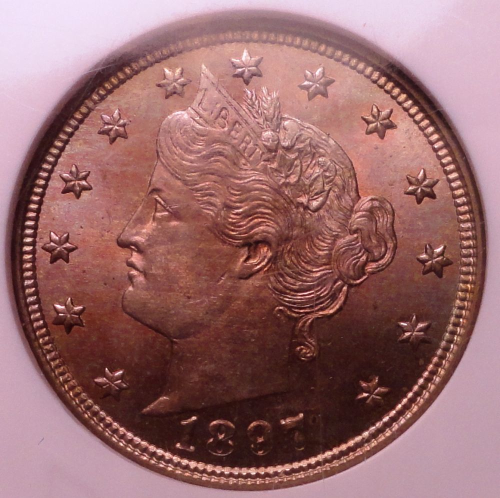 1897-Philadelphia-Mint-Set-With-Gold