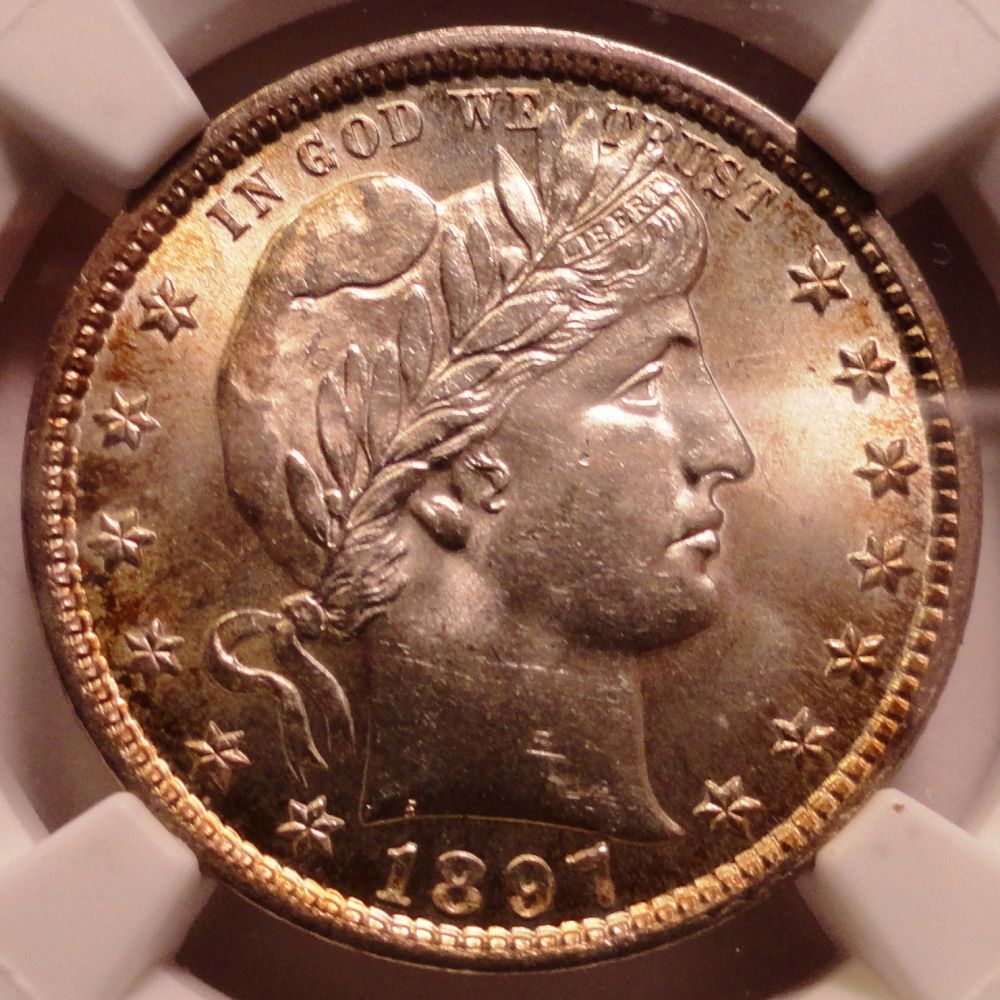 1897-Philadelphia-Mint-Set-With-Gold