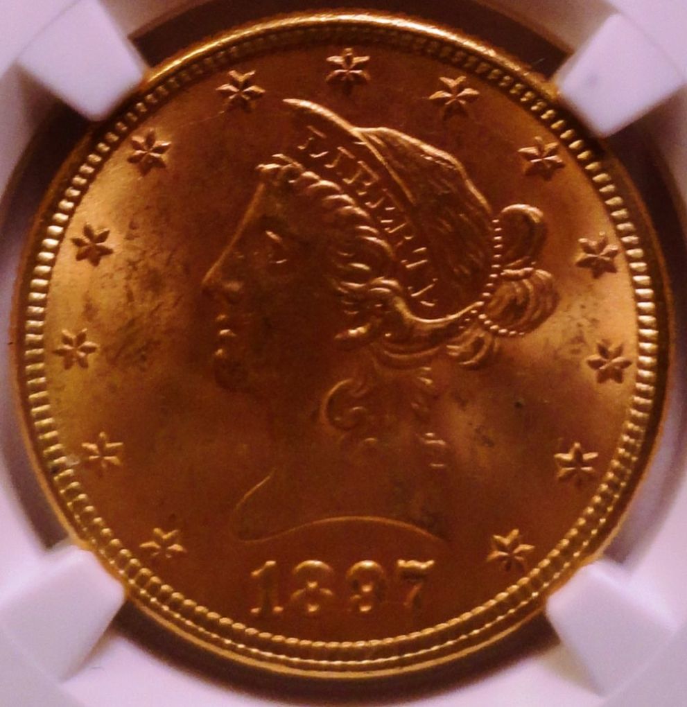 1897-Philadelphia-Mint-Set-With-Gold