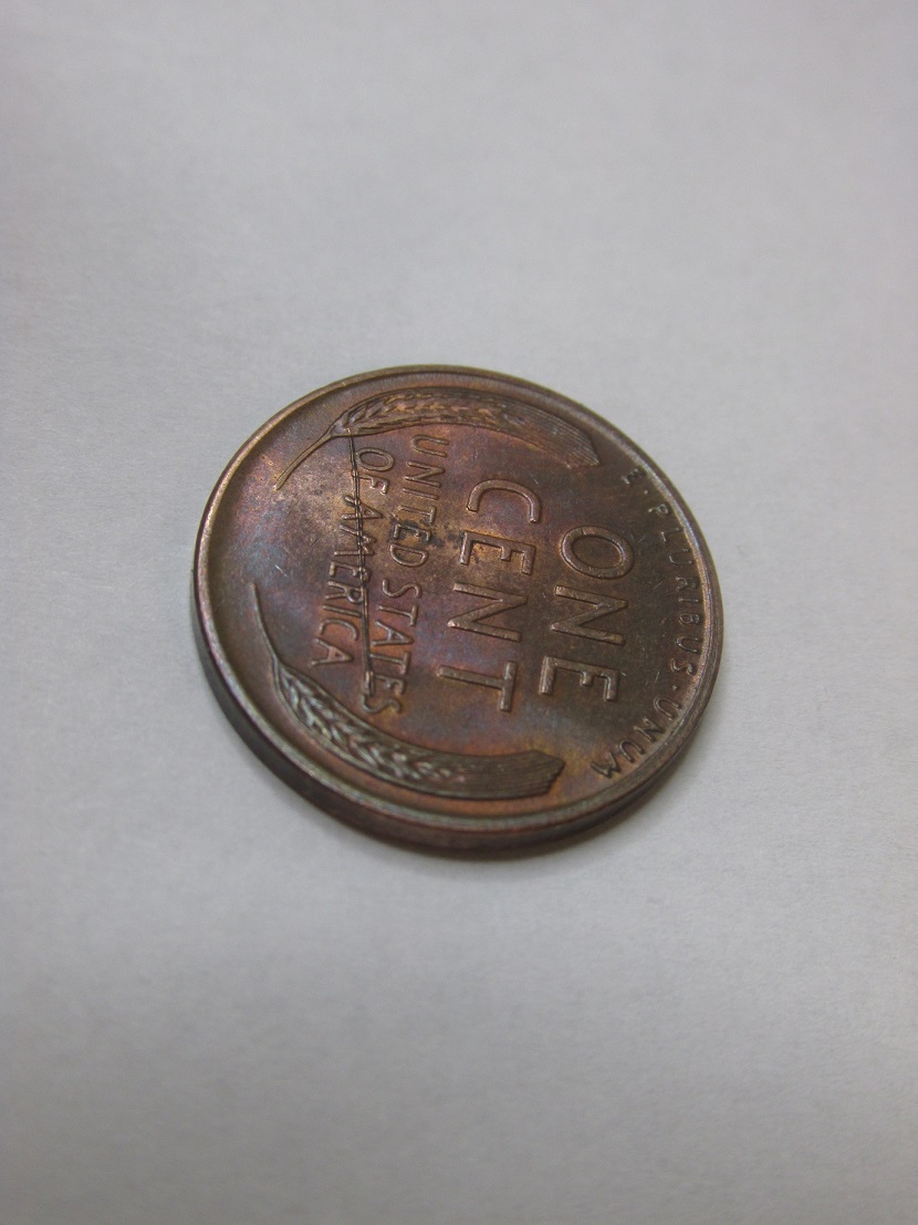 1954---S-Wheat-Penny-*-Die-Break?-Help
