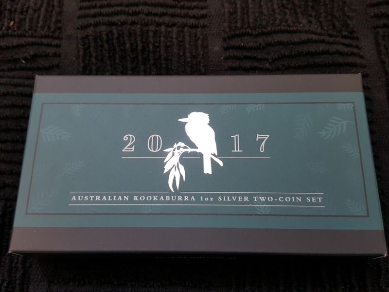 Perth-Mint-2017-Kookaburra-2-Coin-Set