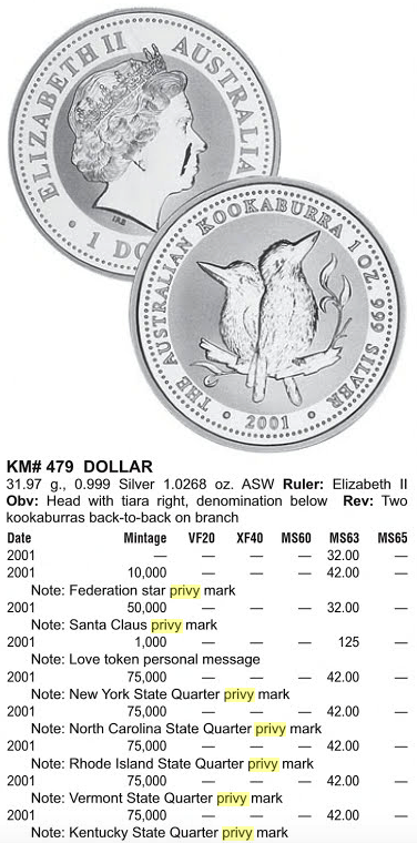 2001-Kookaburra-USA-Privy-1-Oz/2oz-Coins---Do-They-Exist?