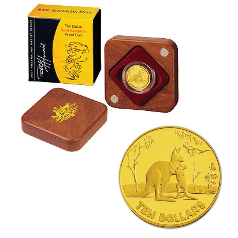 S2007-Frunc-Silver-$1-Kangaroo-By-Rolf-Harris.