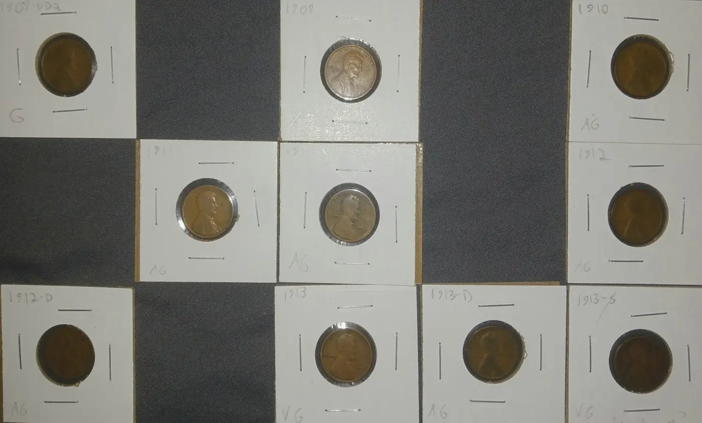 My-1909-1940-Lincoln-Cent-Collection-Progress