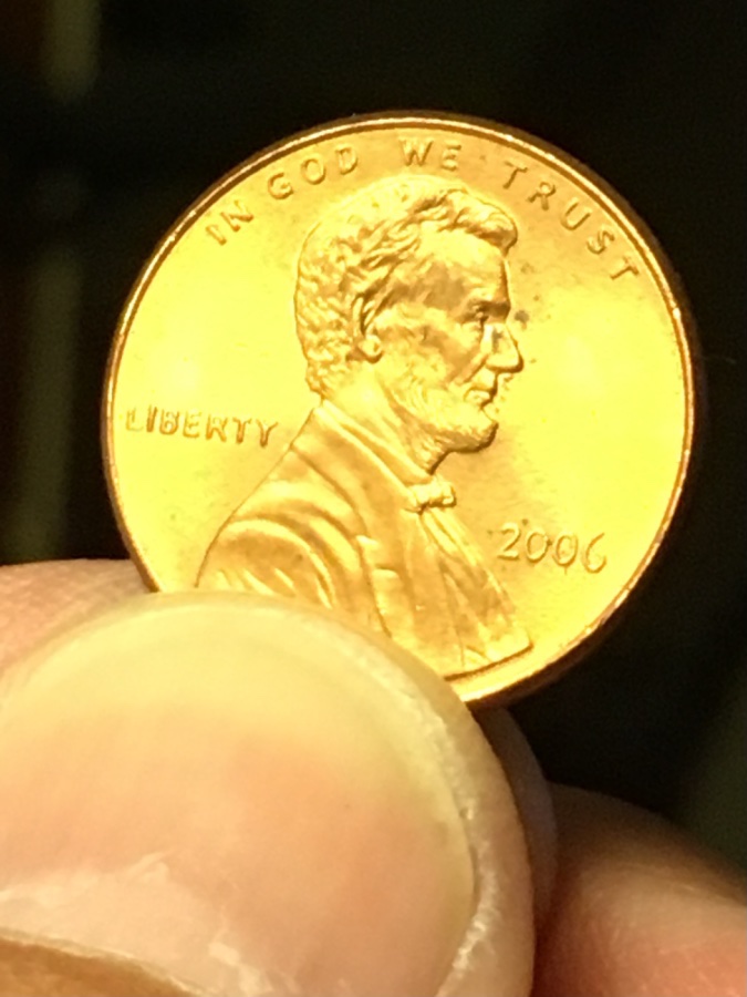 2006-Caved-Nose-Lincoln-Cent-?