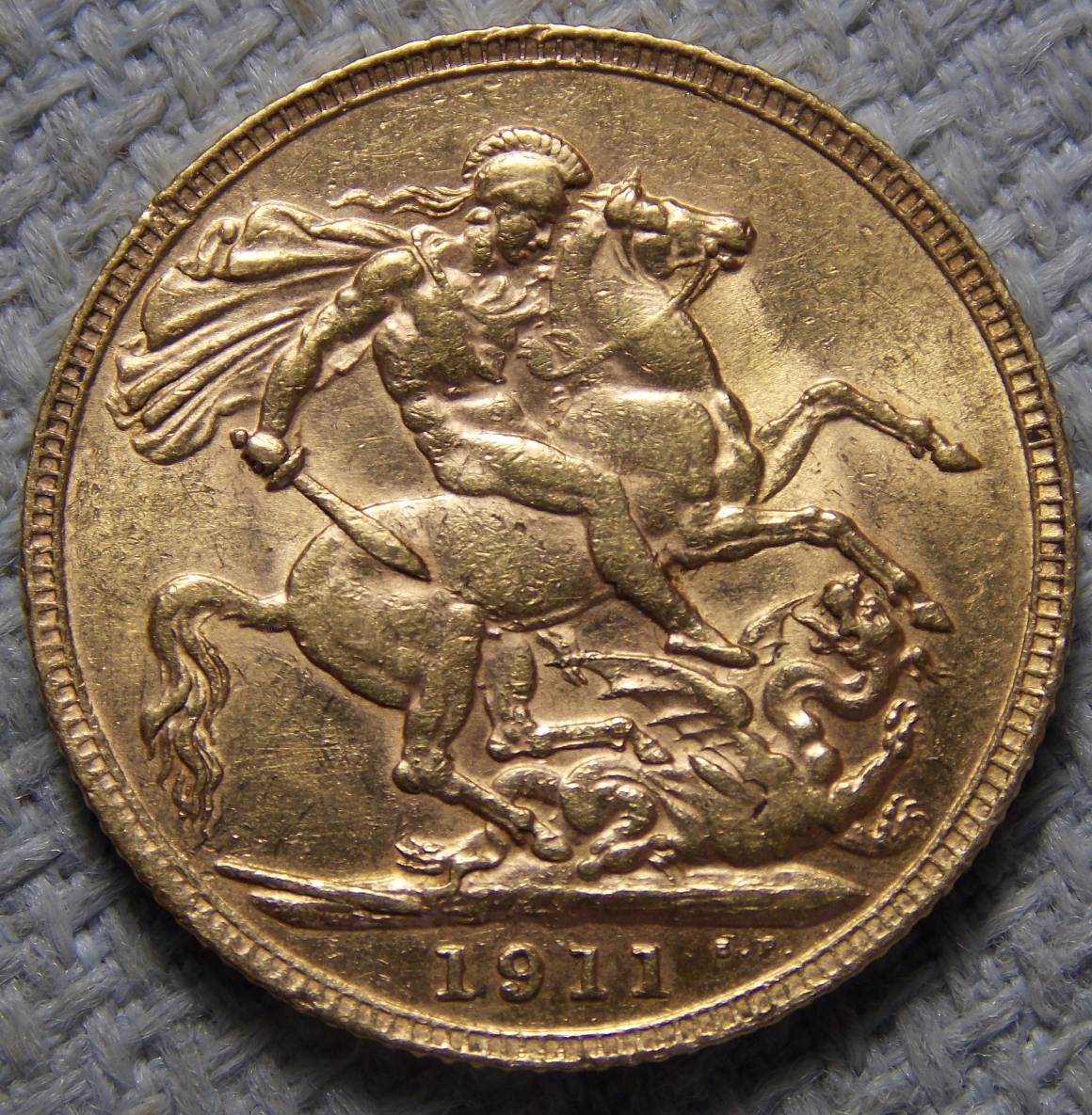 1911-Sovereign-George-V---London-Mint?