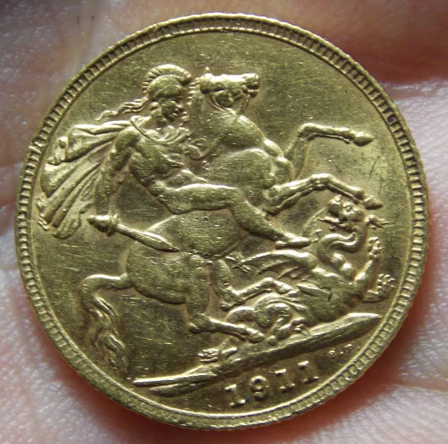 1911-Sovereign-George-V---London-Mint?