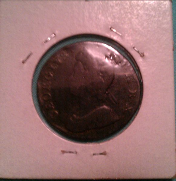 1733-King-George-The-2nd-British-Half-Penny