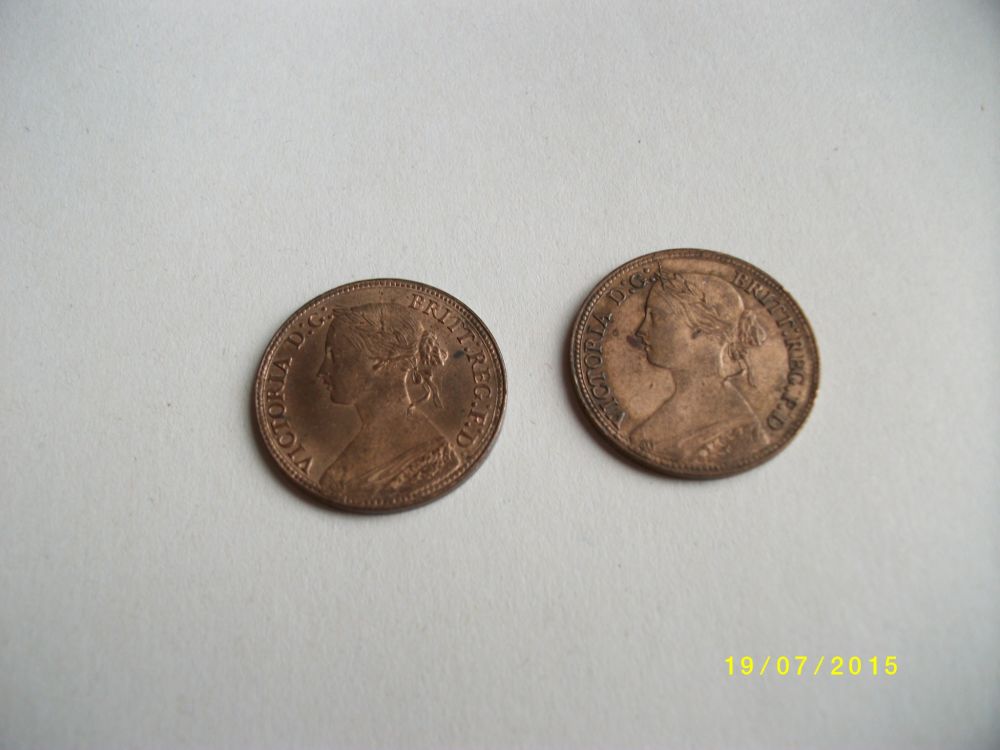Please-Help--Georgian-And-Victorian-Farthings
