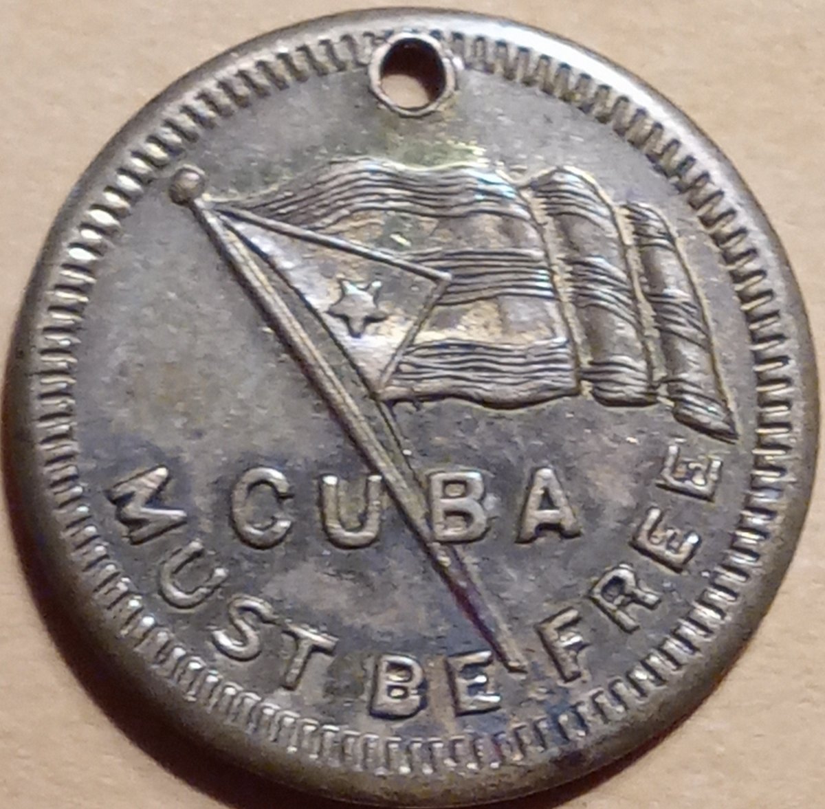Remember-The-Maine-Cuba-1898-Medal