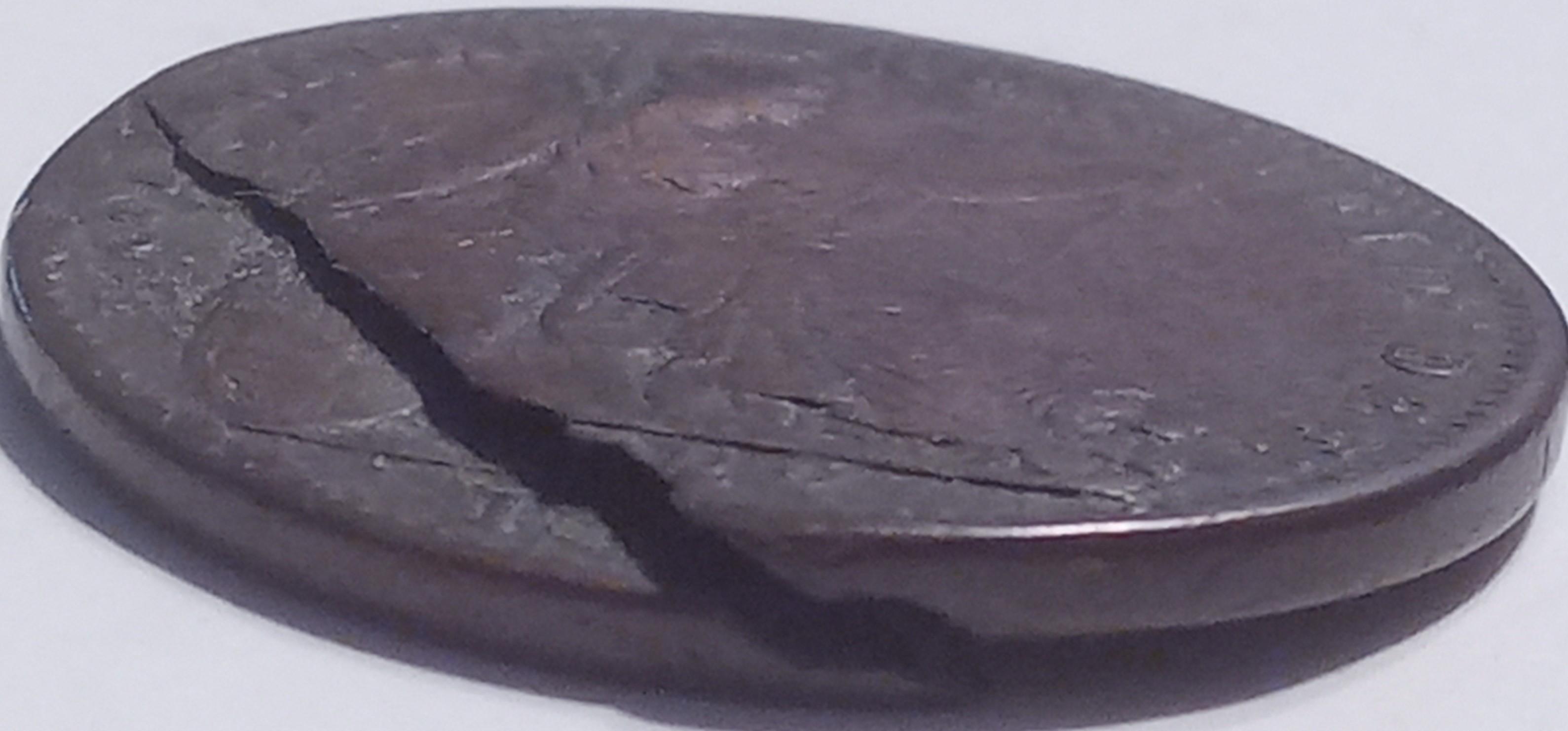 Major-Split-Planchet-Error-On-1822-British-Farthing