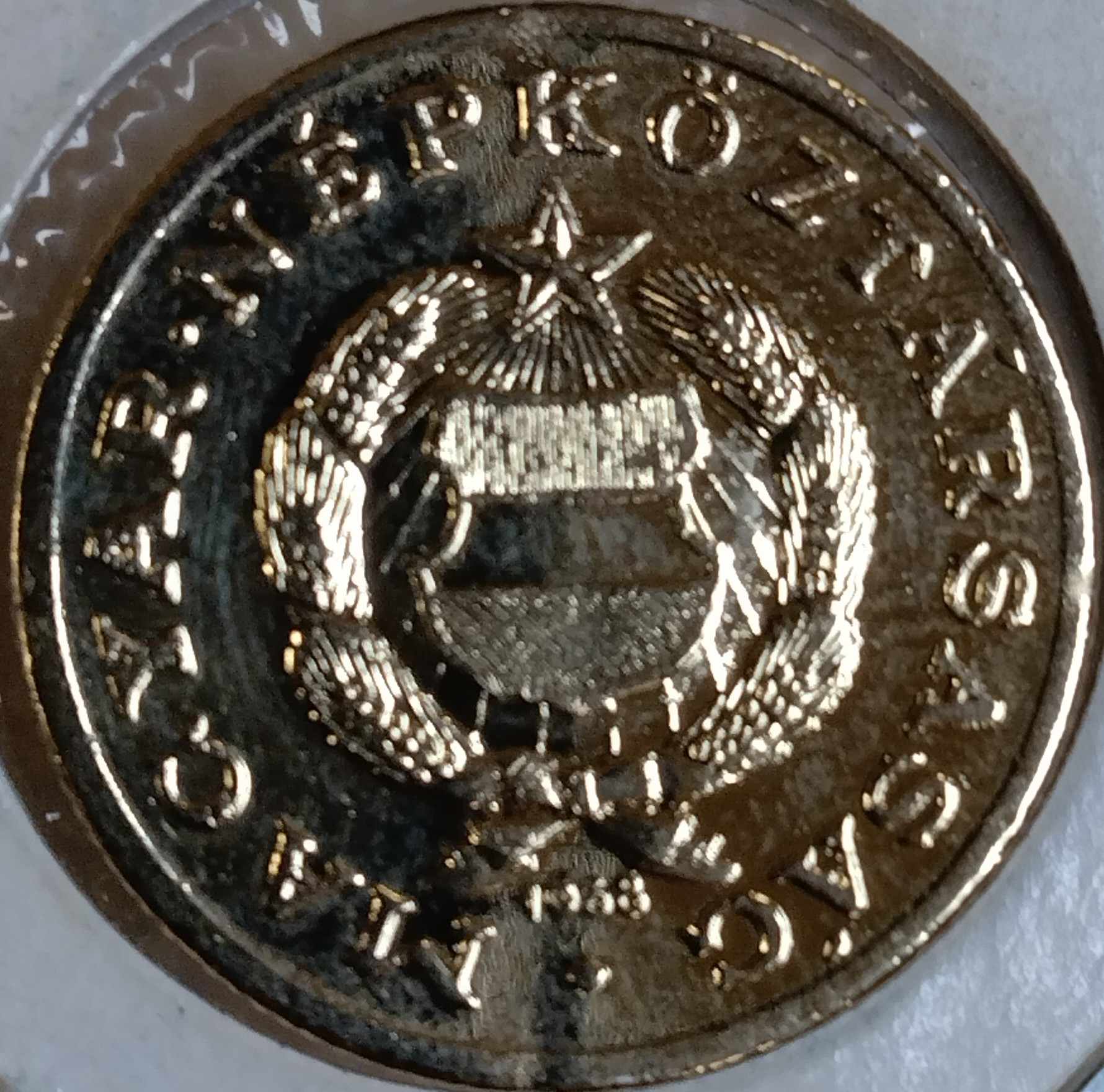 Plastic-1968-Hungarian-Forint