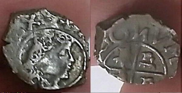 Help-With-This-Cut-Bit-Of-A-Coin-Id:-Billon-Denier-1710-1719-Aragon