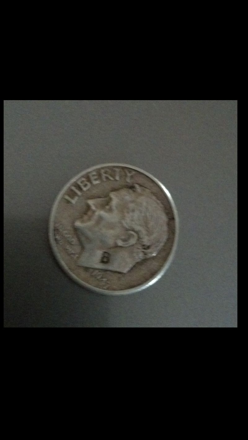 1947-Roosevelt-Dime-With-A-B-Stamped-In-It?