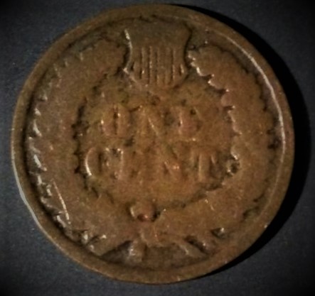 I-Think-It's-A-1884-Wheat/Indian-Penny,-But-Hard-To-Tell.