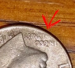 1974-Dime-W/Abnormalities