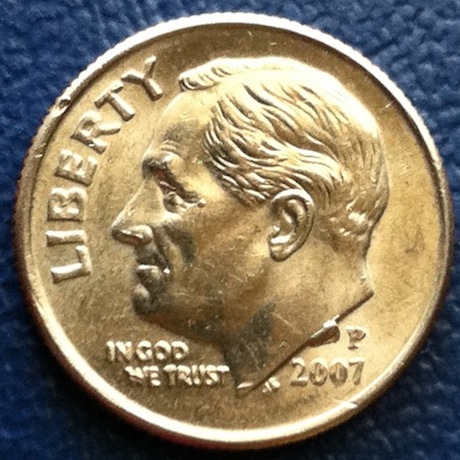 Roosevelt-Dime-2007-P-Error?
