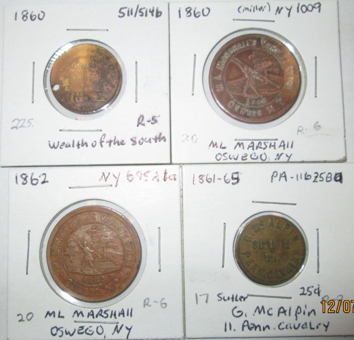 Rare-Civil-War-Tokens