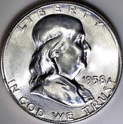 Updated-Picture!1958-Franklin-Half-Dollar