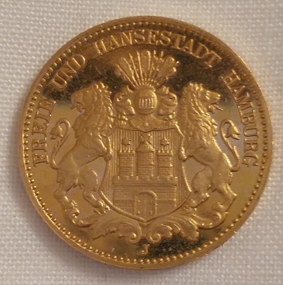 German-1909-Proof-10-Mark