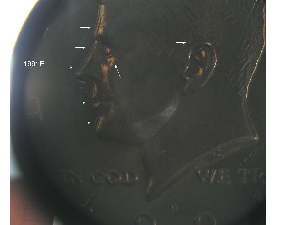 1991-P-Kennedy-Half-Dollar-W/-Triple-Portrait-Obverse?