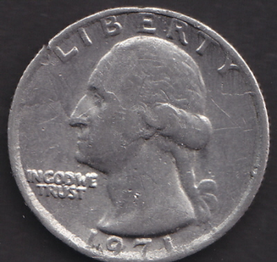 1971-Washington-Quarter-Plated-Or-Acid-Bath?