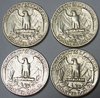 Silver-Washington-Quarter-Set